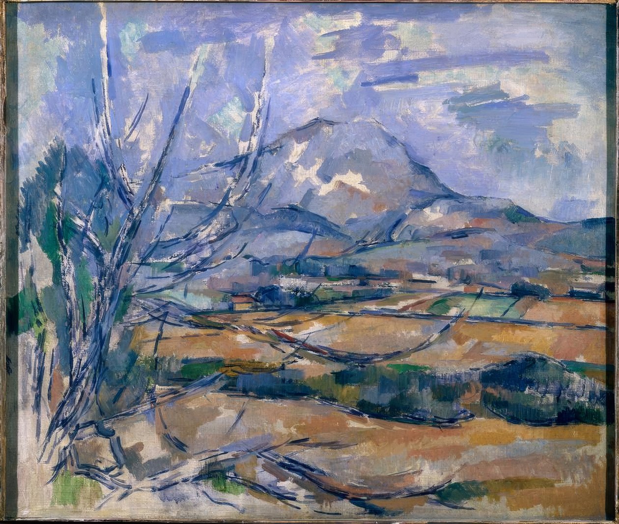 Sainte Victoire bjerget af Paul Cézanne