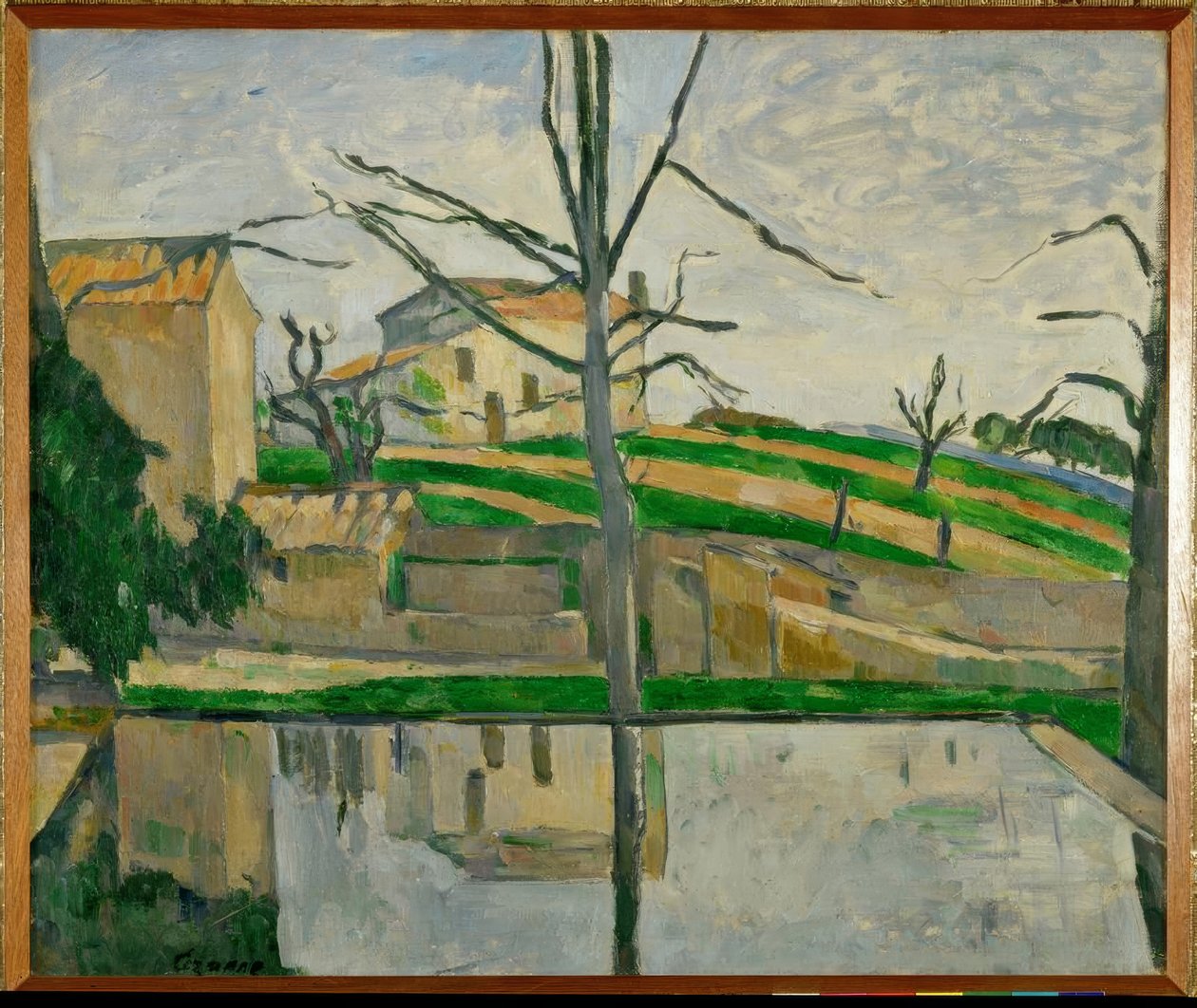 Jas de Bouffan-bassinet af Paul Cézanne