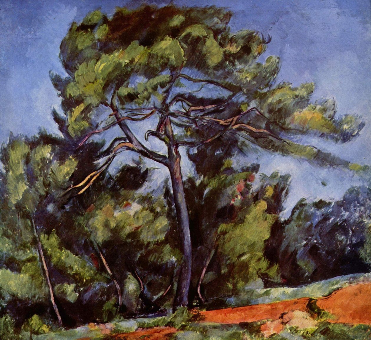 Le Grand Pin af Paul Cézanne