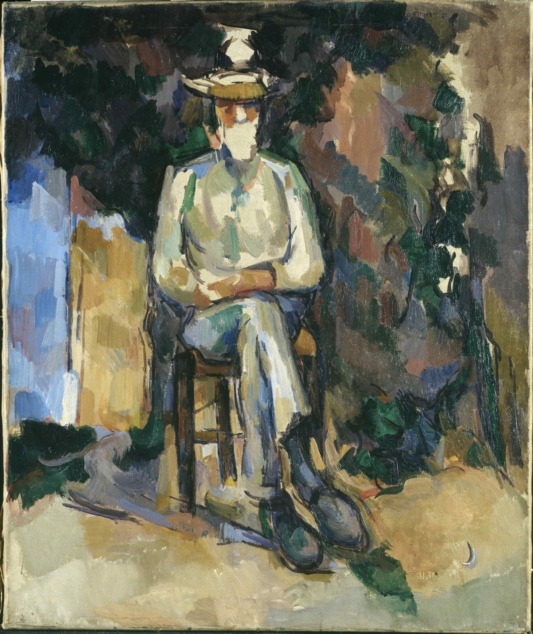 Gartneren Vallier, ca 1904-1906. af Paul Cézanne