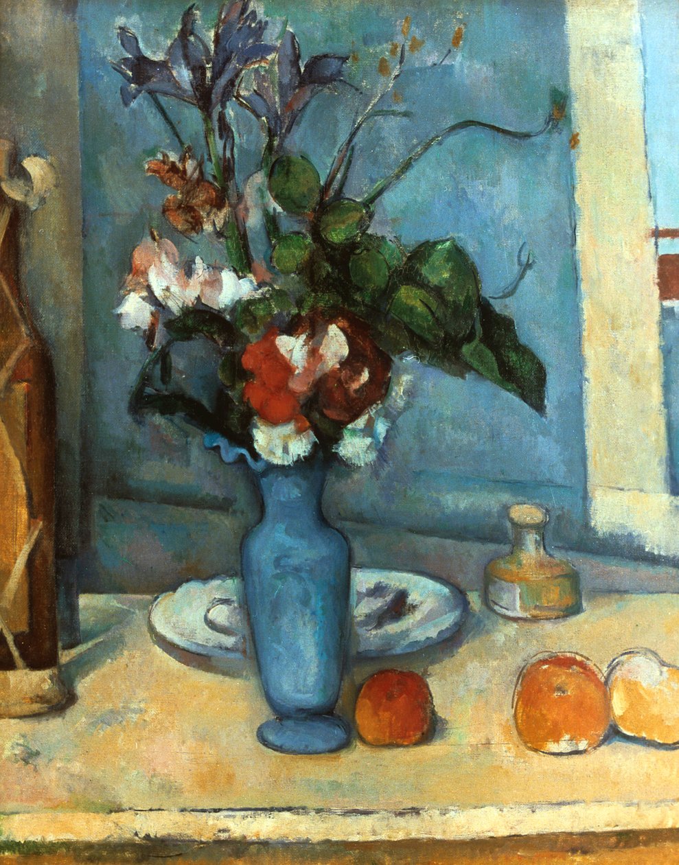 Den blå vase, 1889-1890 af Paul Cézanne