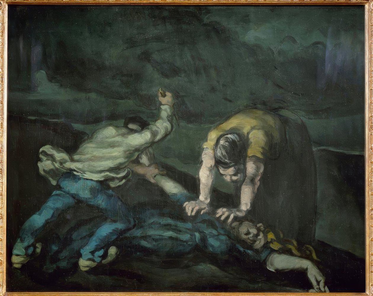 Mord af Paul Cézanne