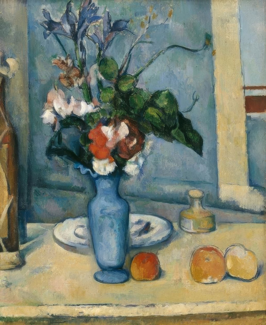 Den blå vase af Paul Cézanne