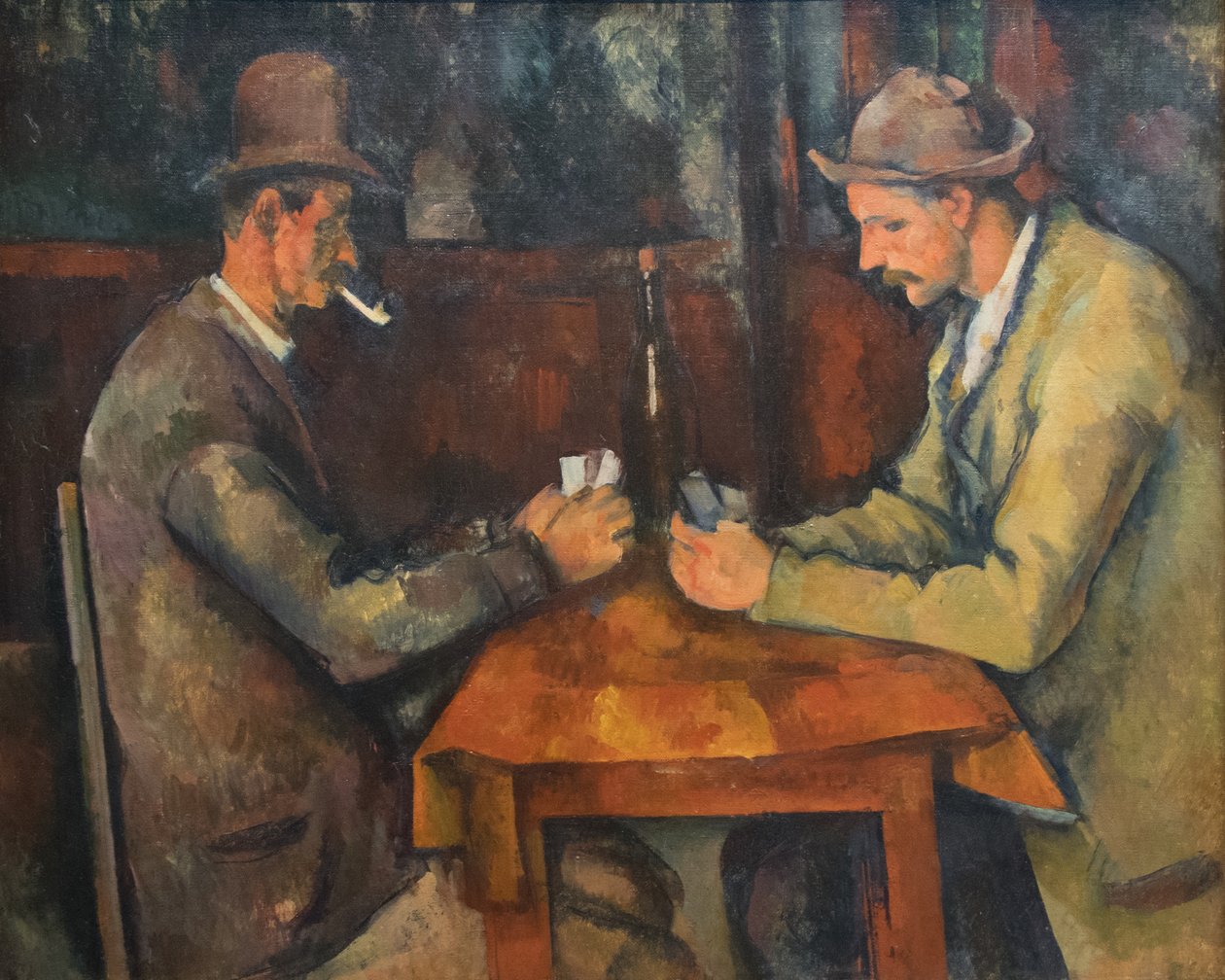 Kortspillerne af Paul Cézanne
