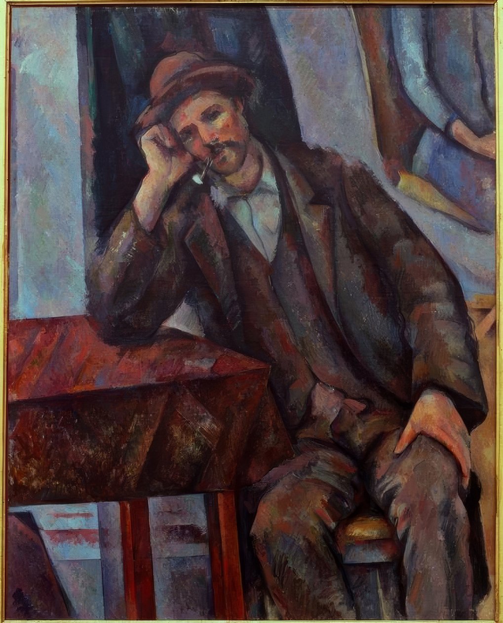 Manden med røret af Paul Cézanne