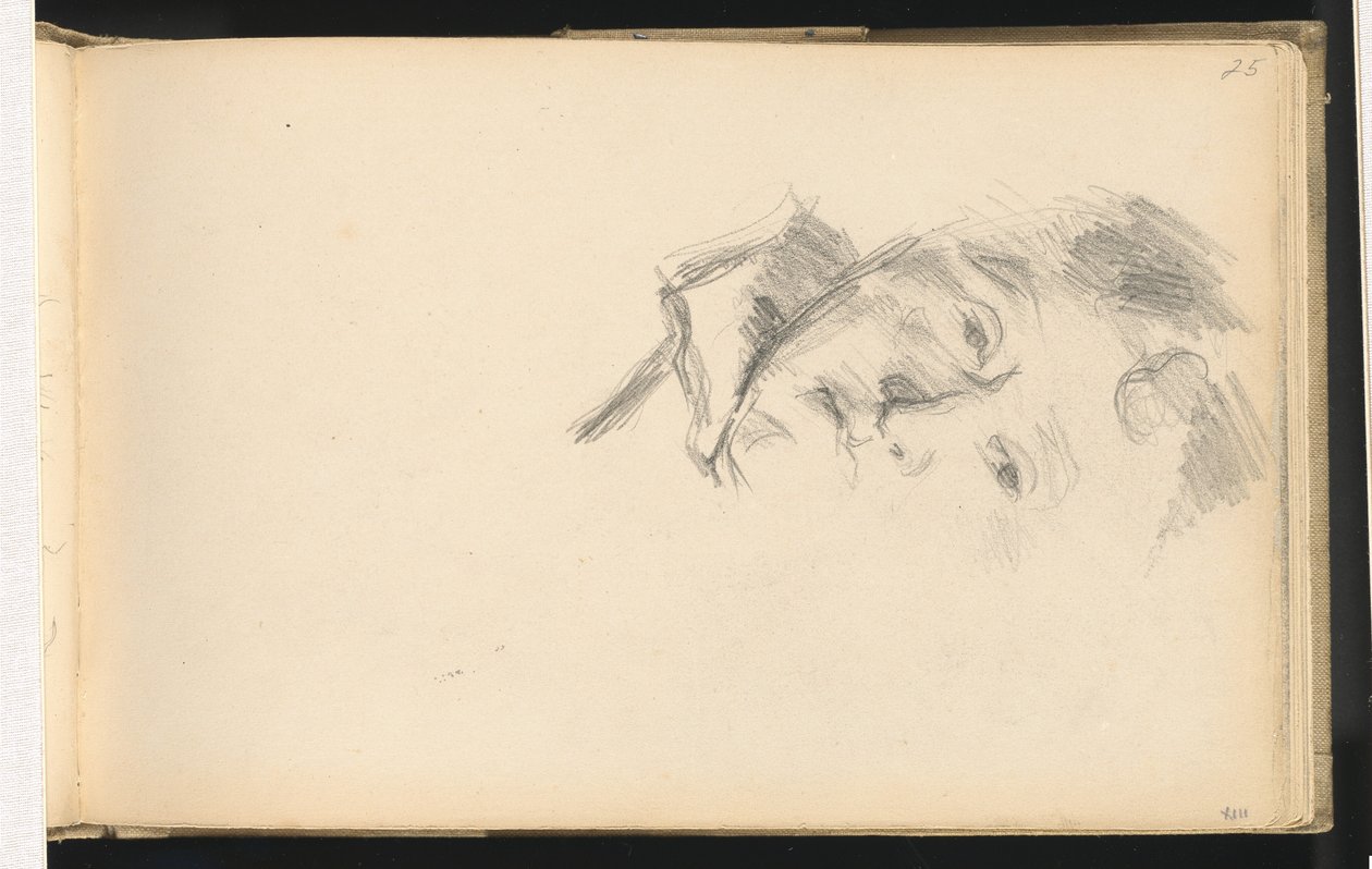 Madame Cezanne af Paul Cézanne