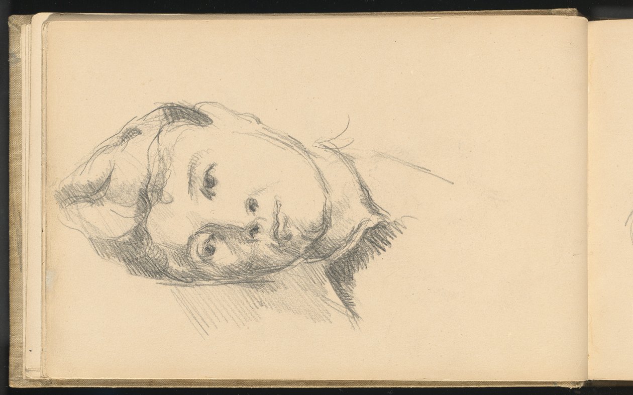 Madame Cezanne af Paul Cézanne