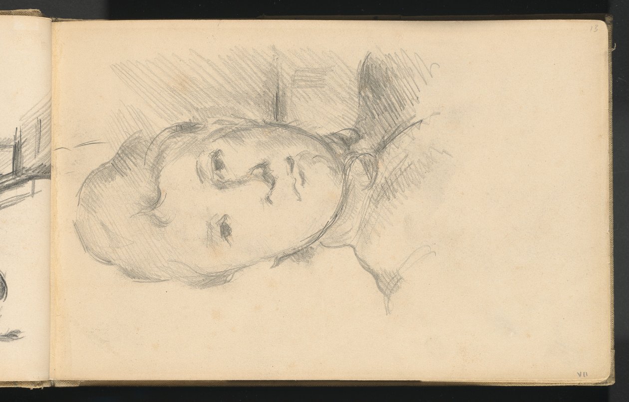 Madame Cezanne af Paul Cézanne