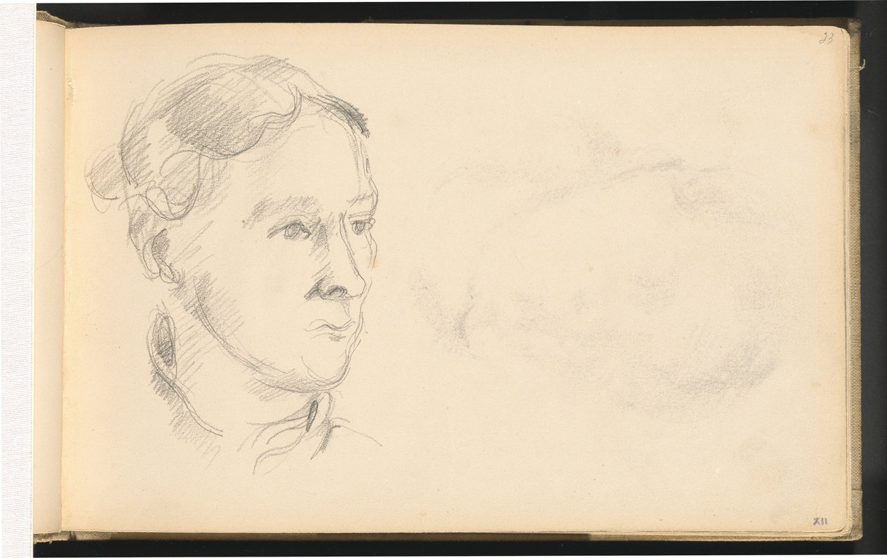Madame Cézanne, 18821887. af Paul Cézanne