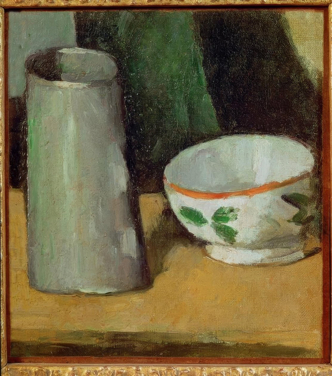 Mælkeskål og kande af Paul Cézanne