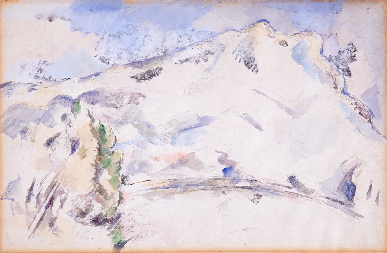 Mont Sainte-Victoire (Sainte-Victoire-bjerget) af Paul Cézanne