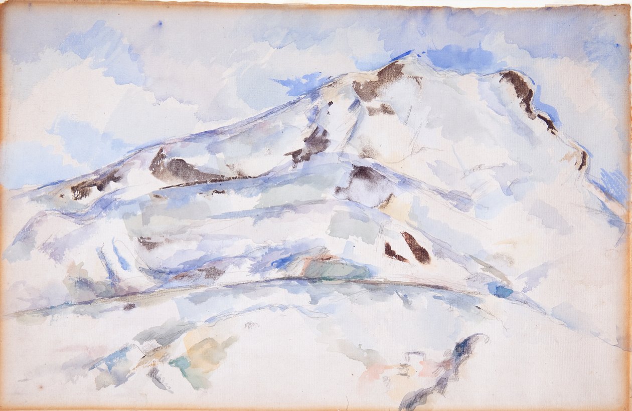 Mont Sainte-Victoire (Sainte-Victoire-bjerget) af Paul Cézanne