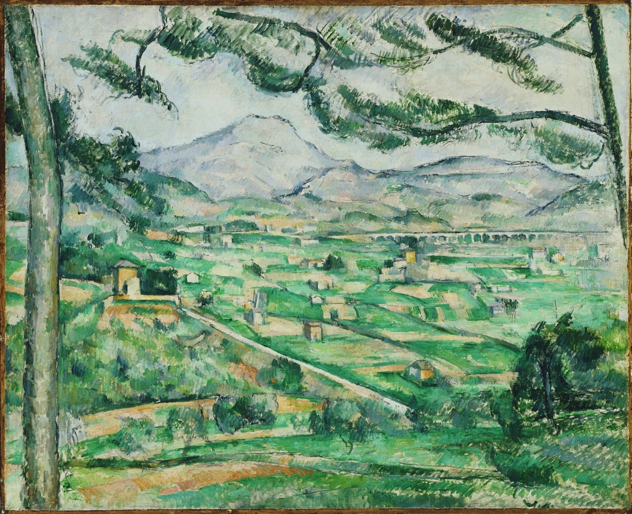Mont Sainte-Victoire af Paul Cézanne