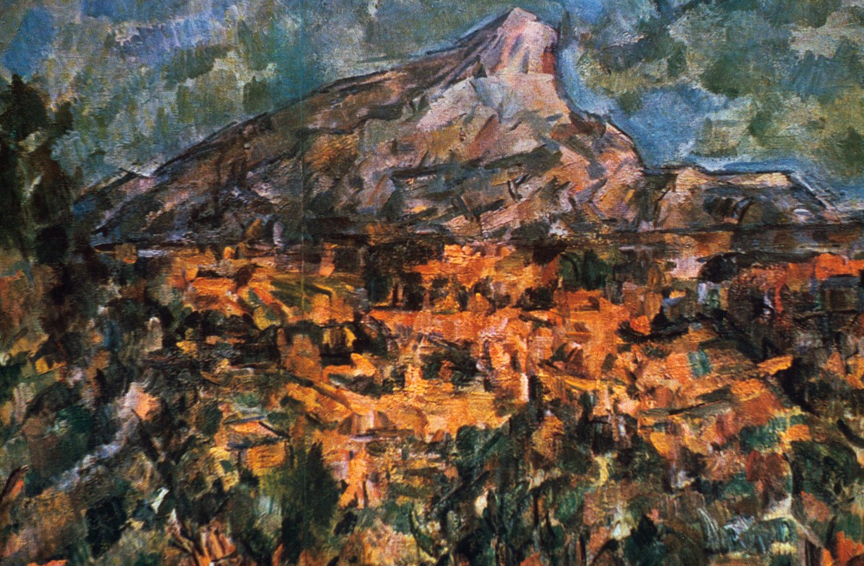 Mount Sainte-Victoire, 1904 af Paul Cézanne