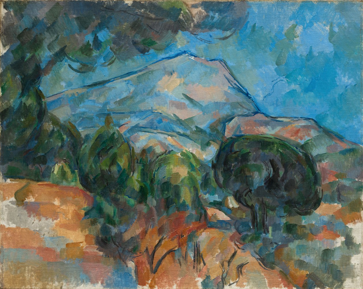 Mount Sainte-Victoire af Paul Cézanne