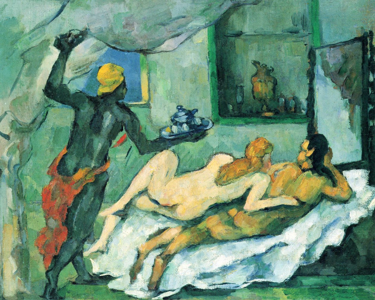Eftermiddag i Napoli (The Rumpunch) af Paul Cézanne