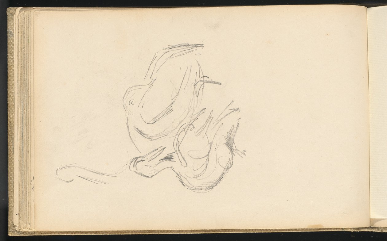 Pelikaner af Paul Cézanne