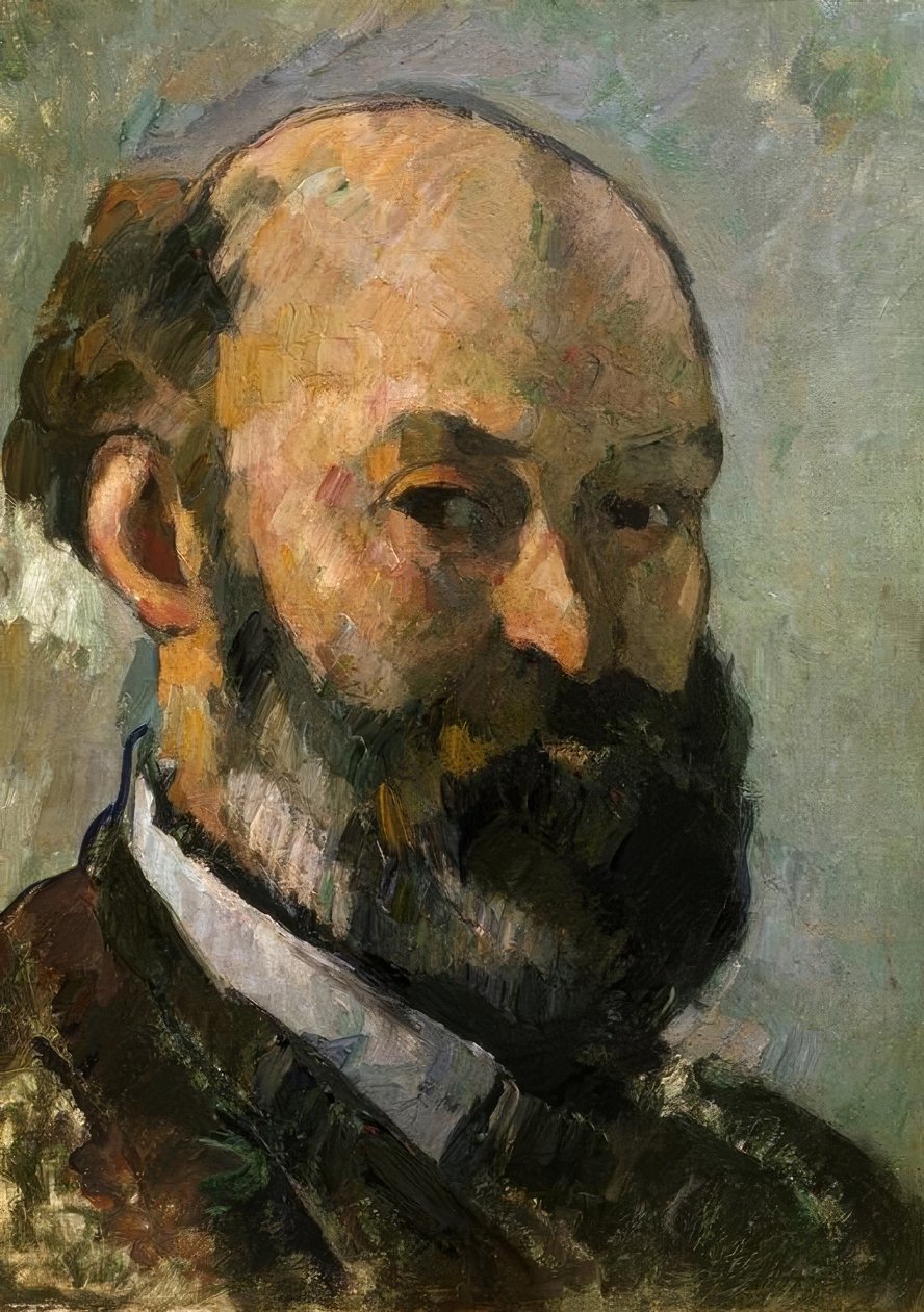 Portræt af Cézanne af Paul Cézanne