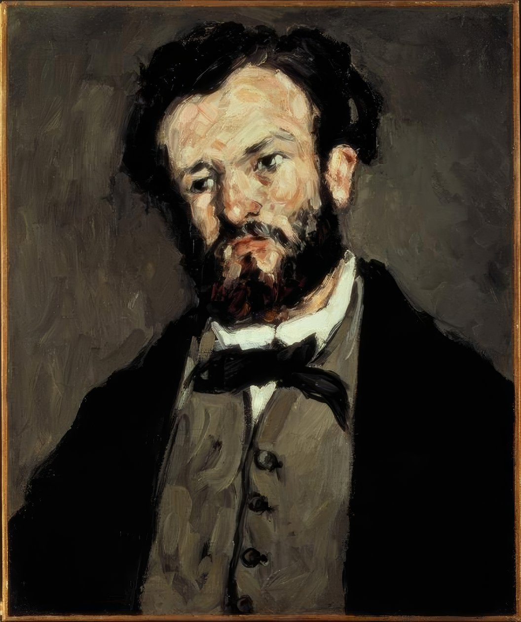 Portræt af Valabregue af Paul Cézanne
