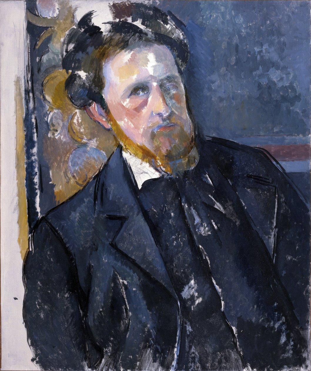Portræt af Joachim Gasquet (1873-1921) - Paul Cezanne (1839-1906). Olie på lærred, ca 1896. Nationalgalleriet, Prag af Paul Cézanne