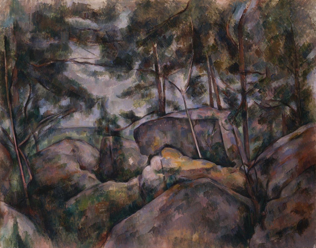 Klipper i skoven, 1890