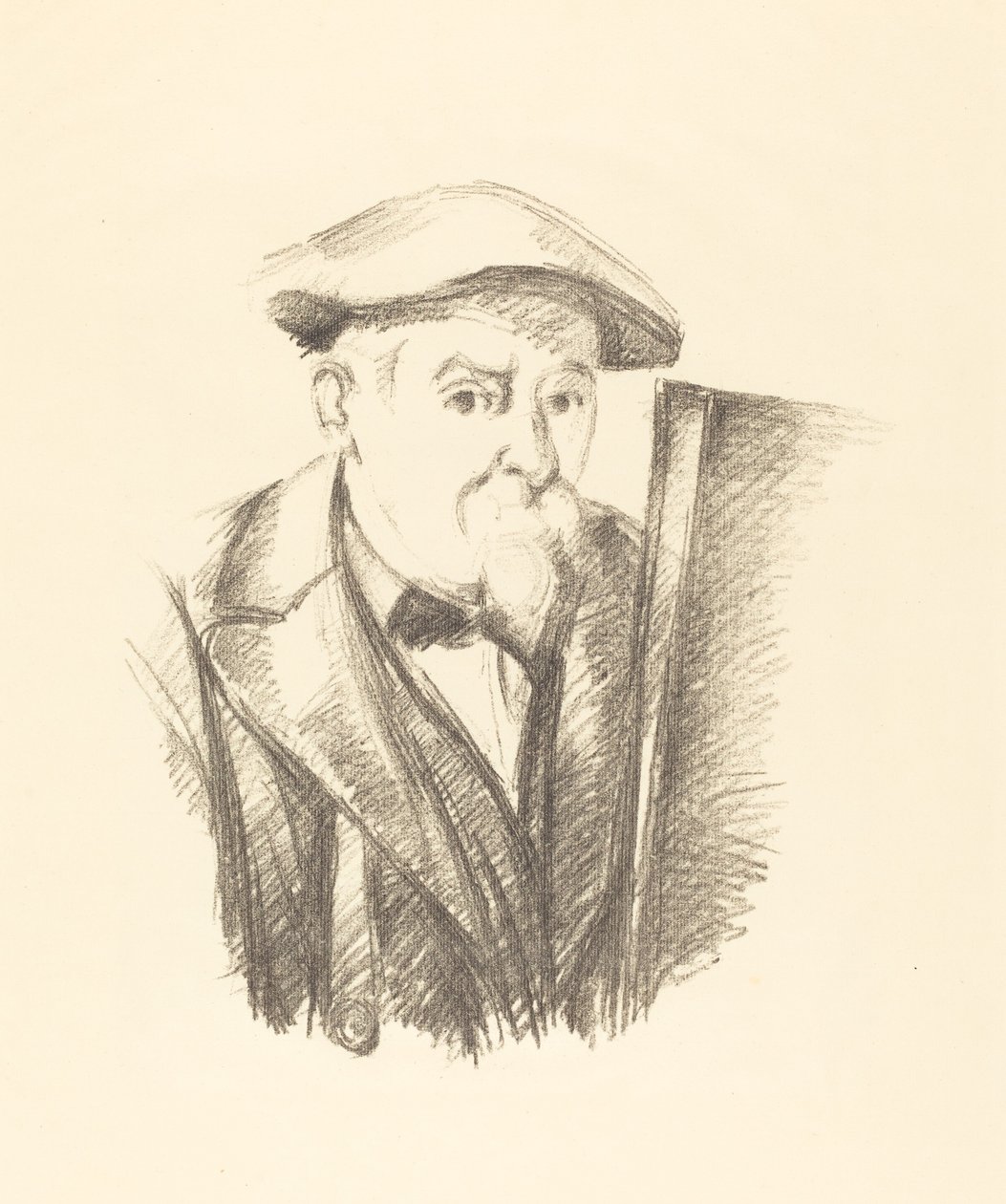 Selvportræt af Paul Cézanne