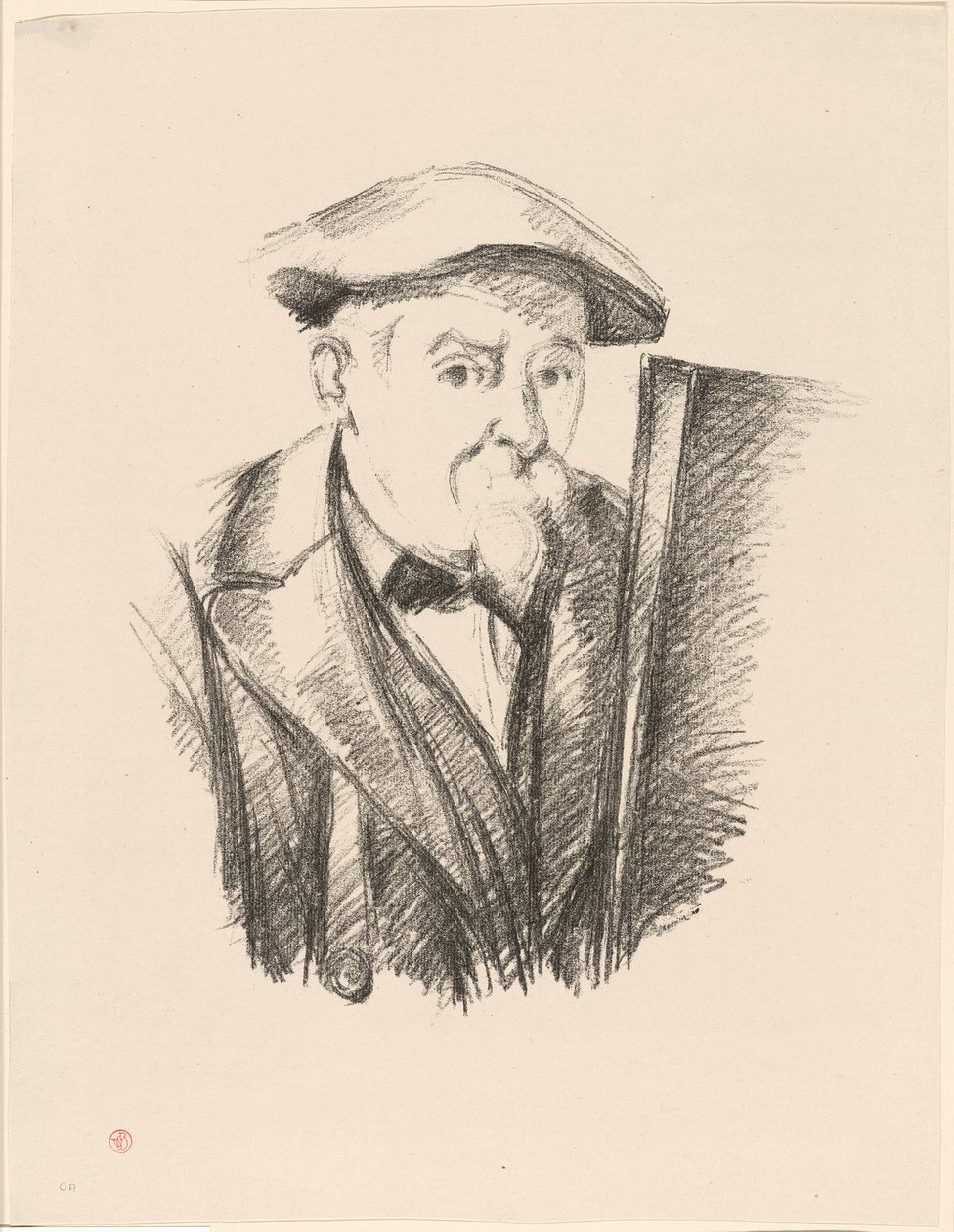 Selvportræt af Paul Cézanne