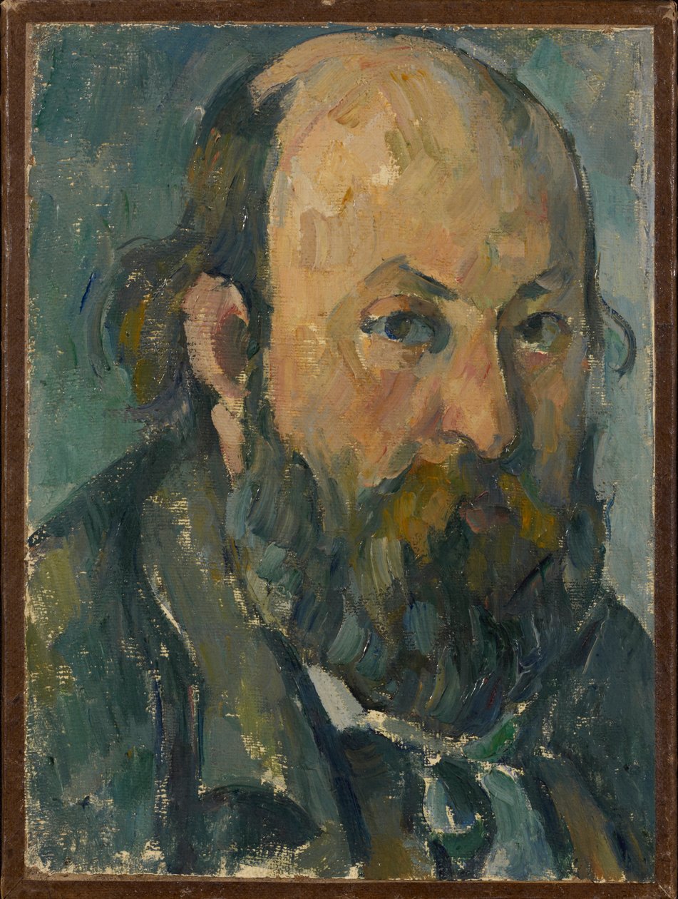 Selvportræt, 1877-1878. af Paul Cézanne