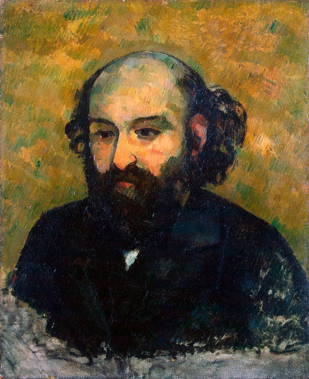 Selvportræt, 1880-1881 af Paul Cézanne
