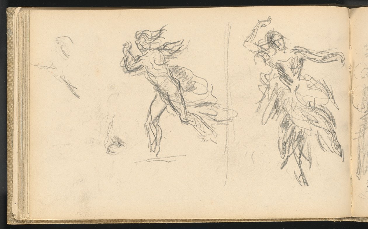 Spanske dansere af Paul Cézanne
