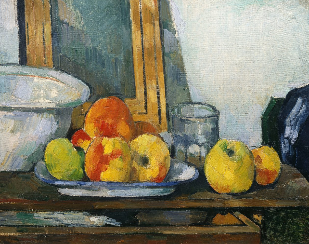Stilleben med åben skuffe, ca. 1879-1882 af Paul Cézanne