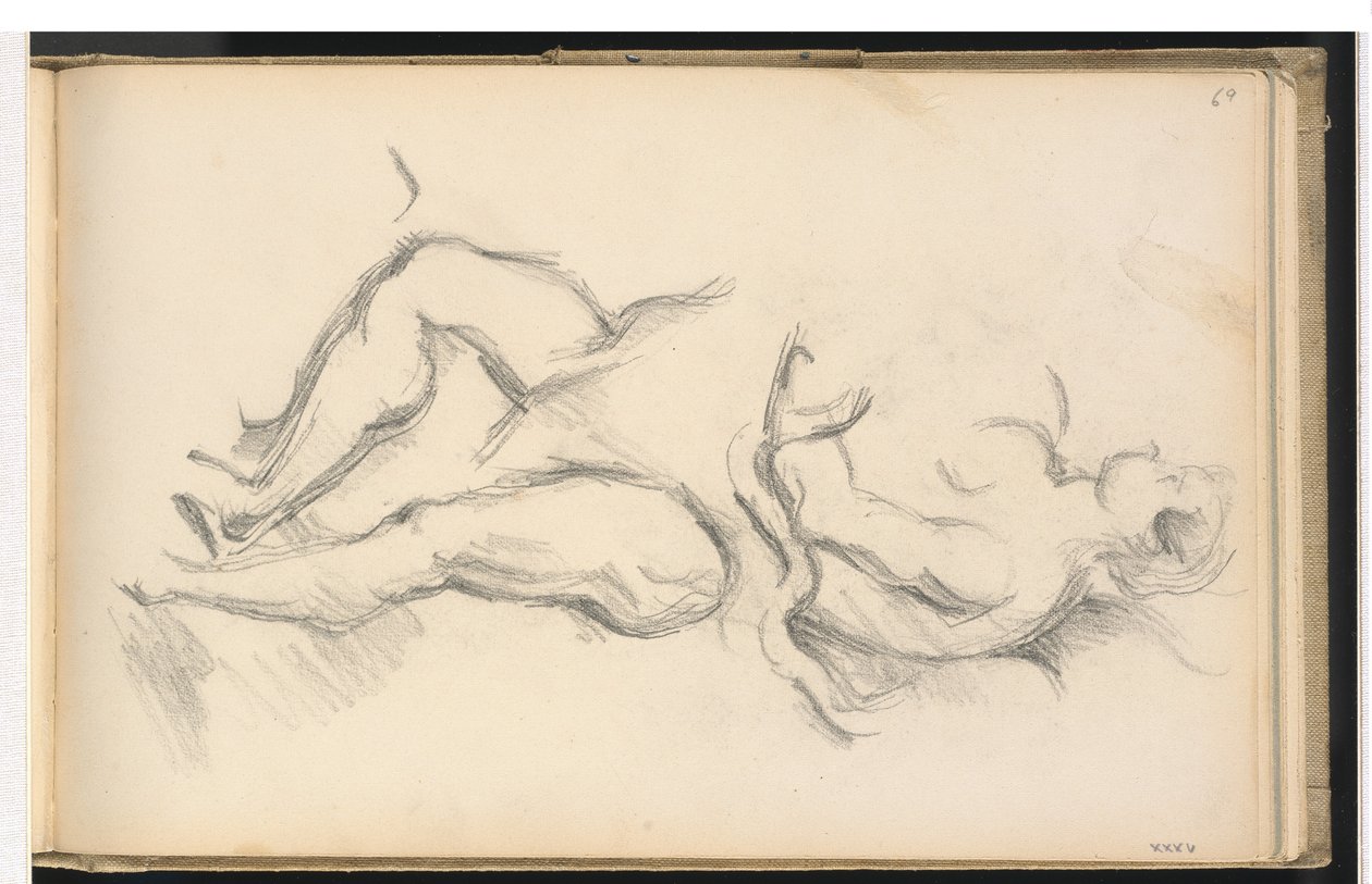 Studie af den allegoriske skikkelse af sundhedsgeniet fra Rubens