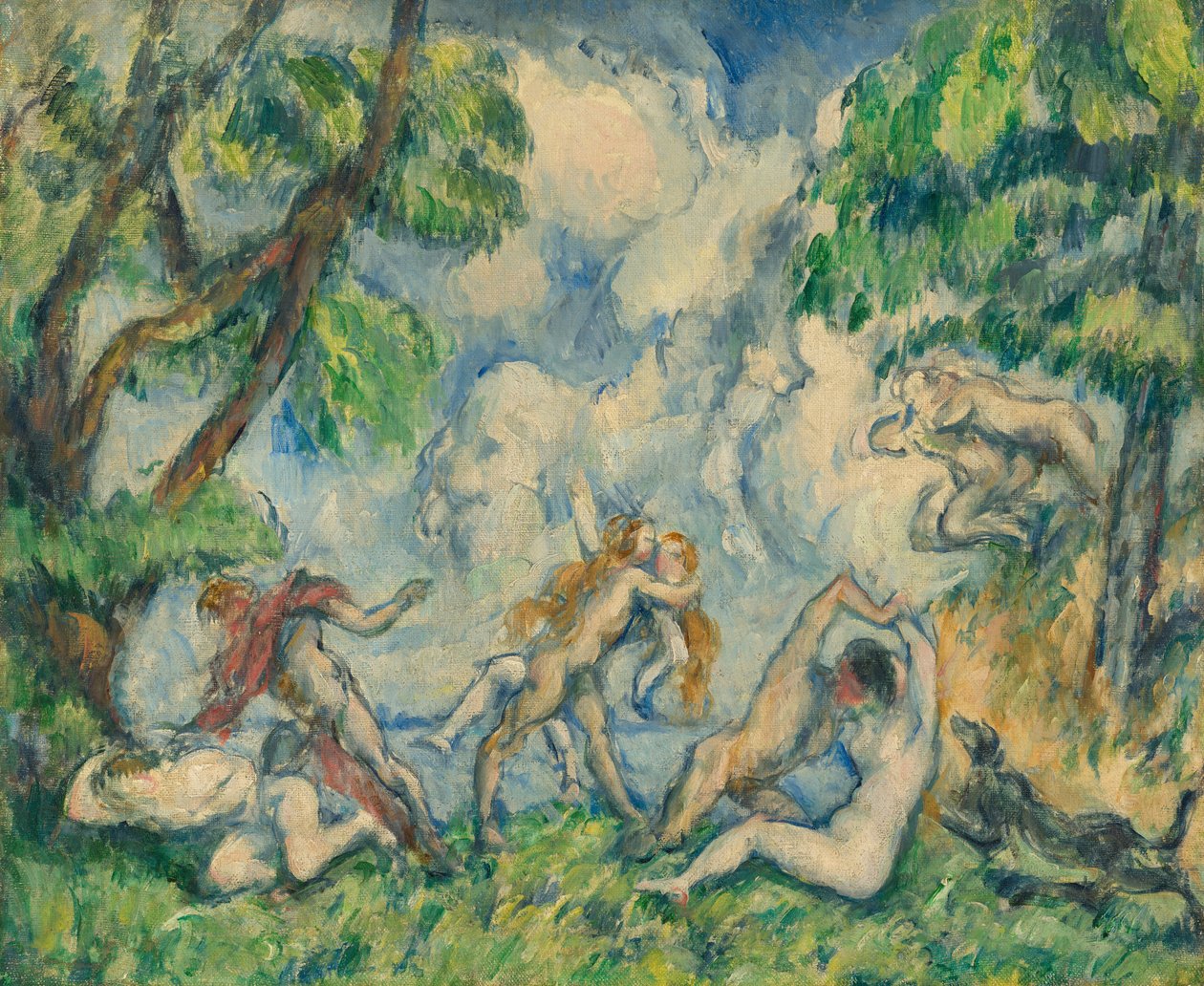 Kærlighedens kamp af Paul Cézanne