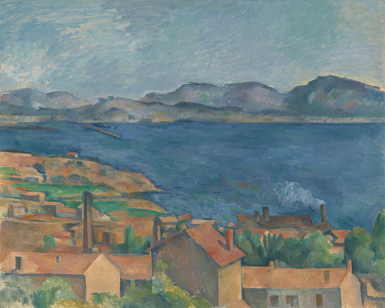 Marseille-bugten, set fra L