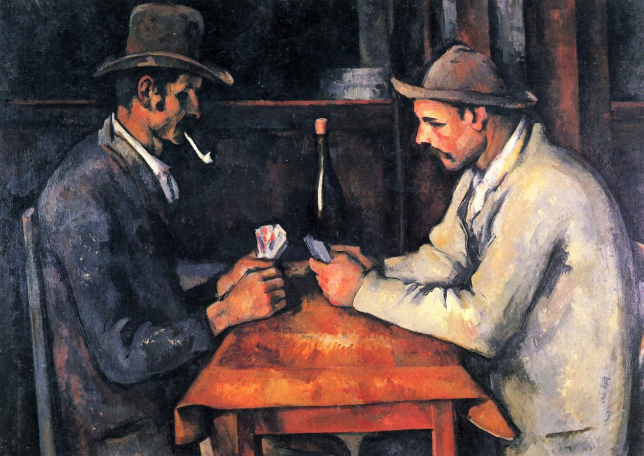 Kortspillerne af Paul Cézanne