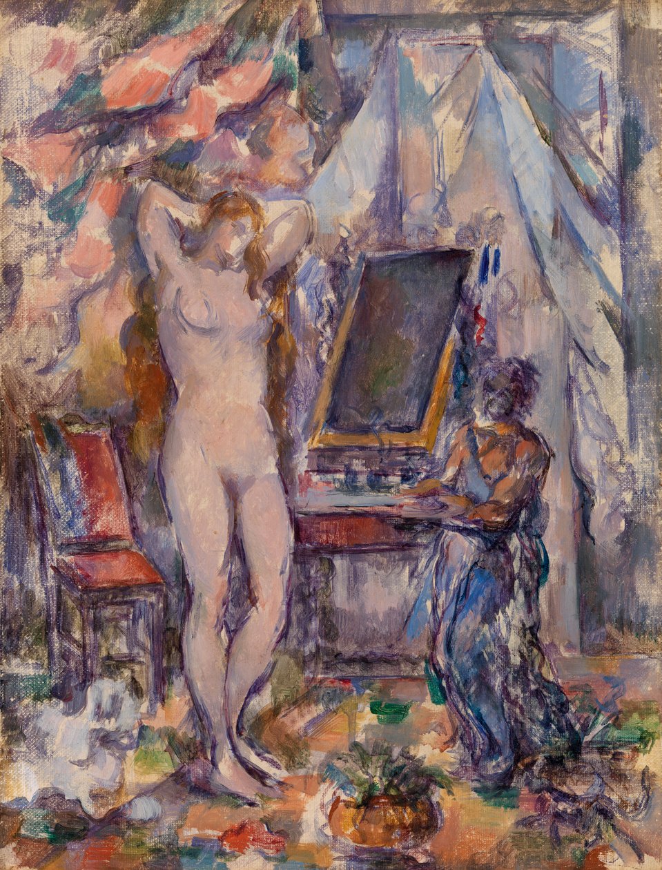 Toilettet af Paul Cézanne