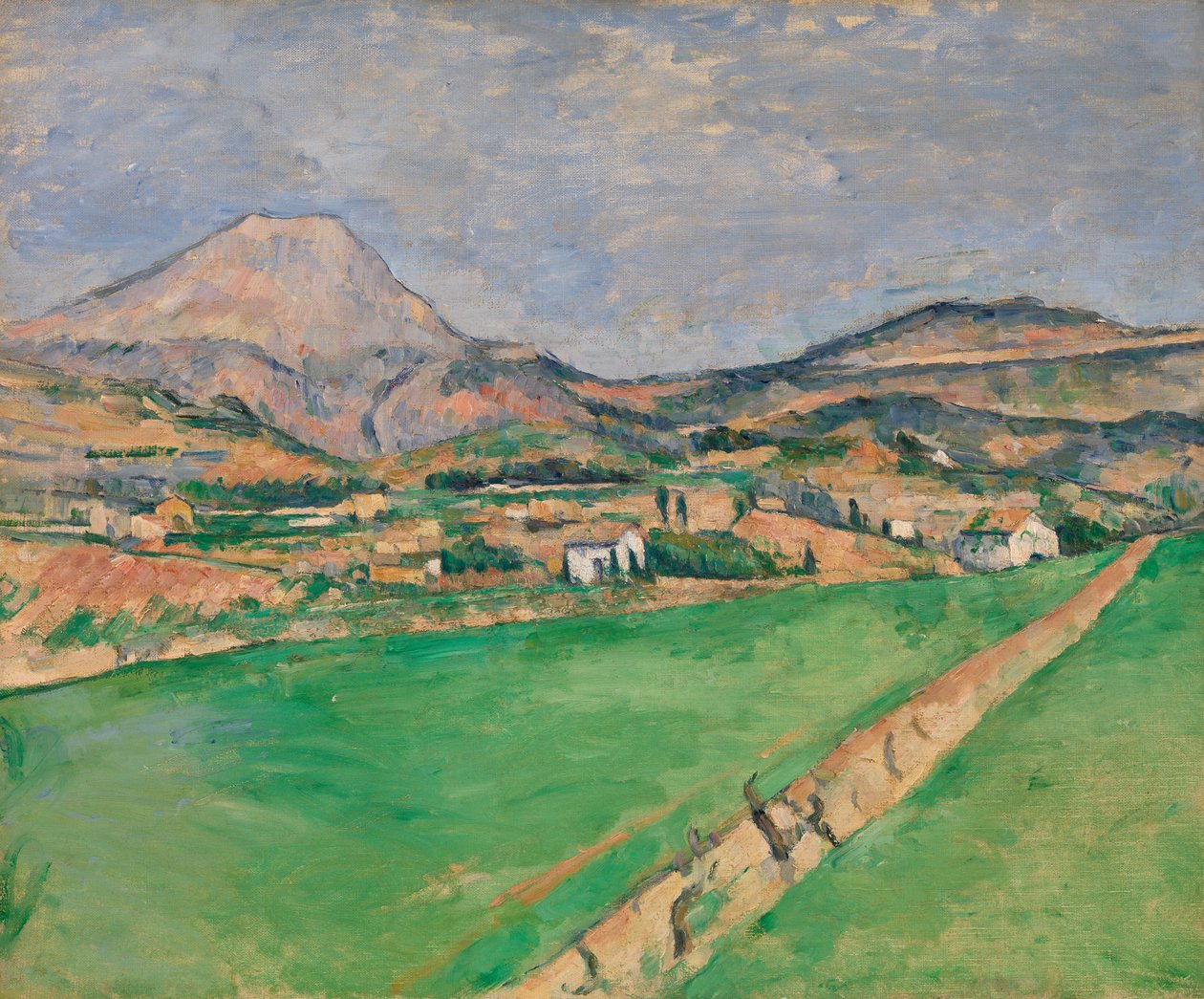 Mod Mont Sainte-Victoire af Paul Cézanne