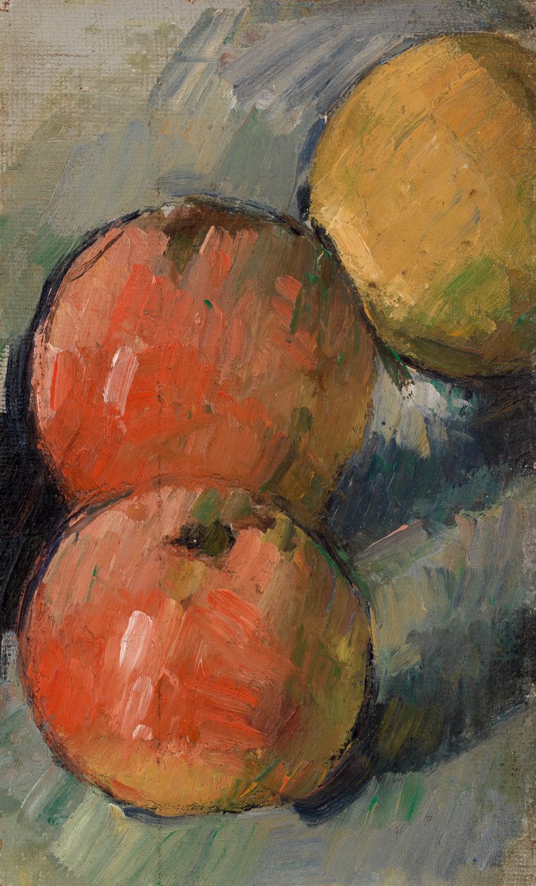 To et halvt æble af Paul Cézanne
