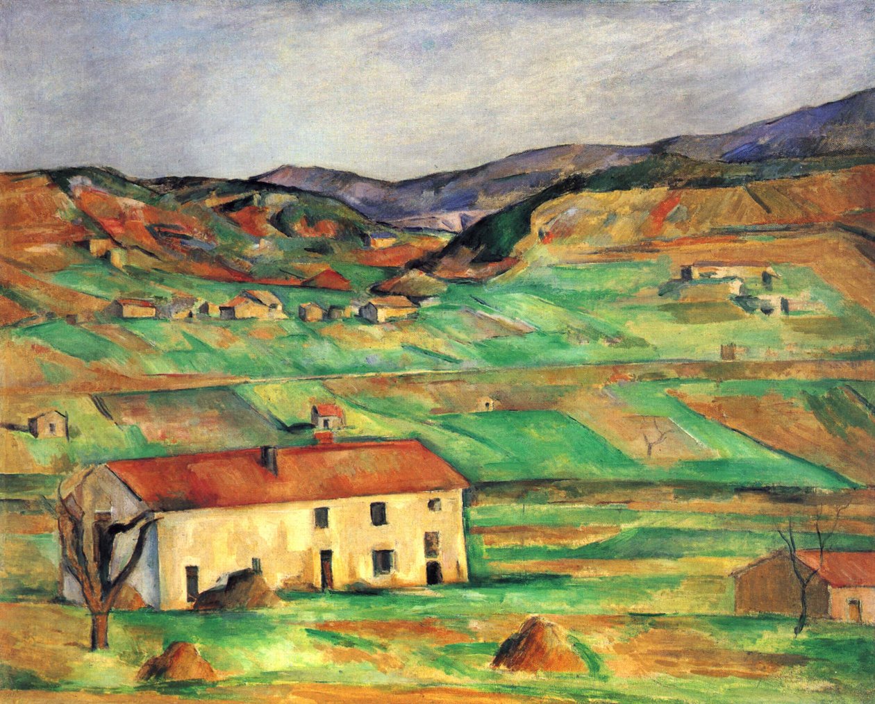 Omgivelser af Gardanne af Paul Cézanne