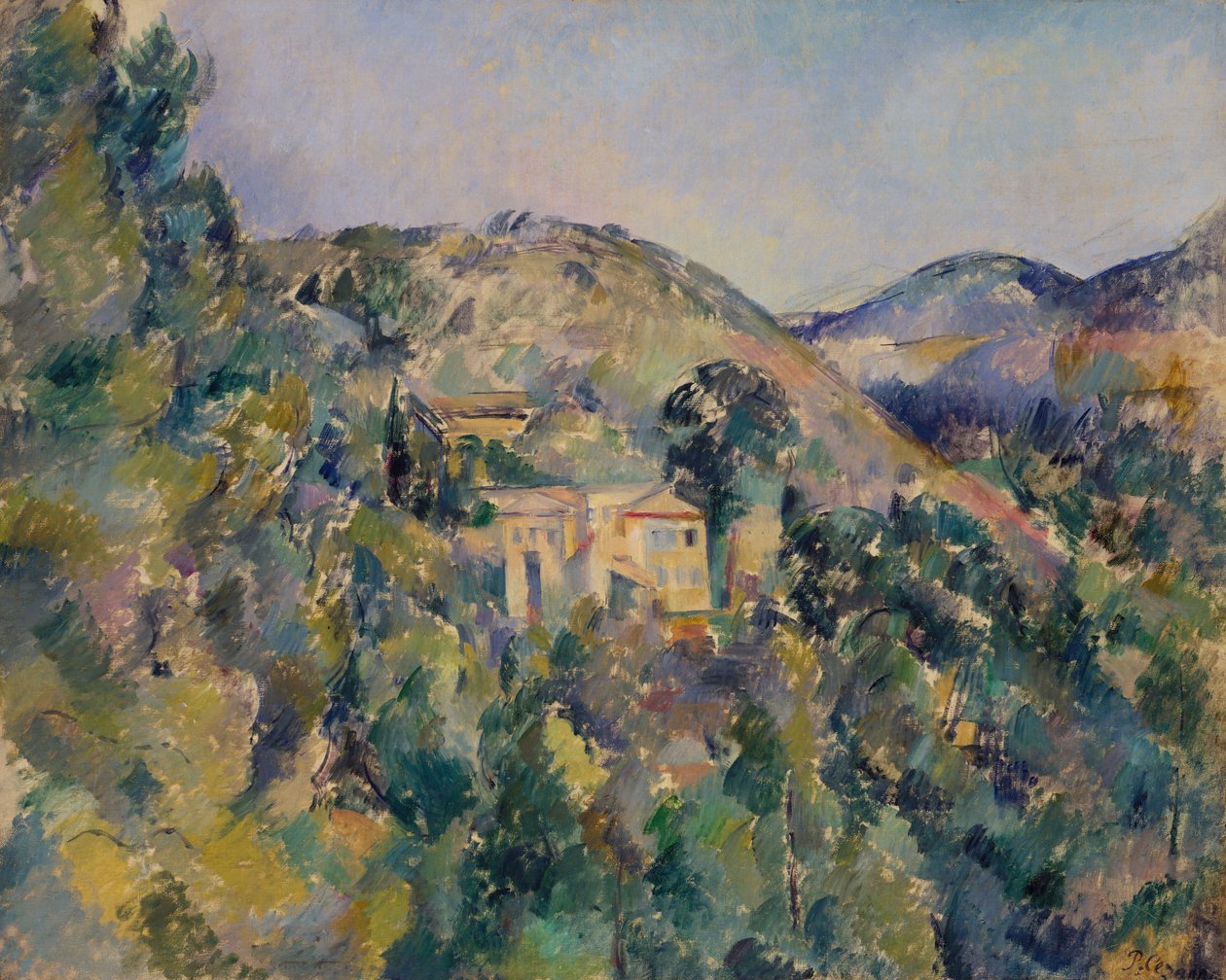 Udsigt over Domaine Saint-Joseph, slutningen af 1880