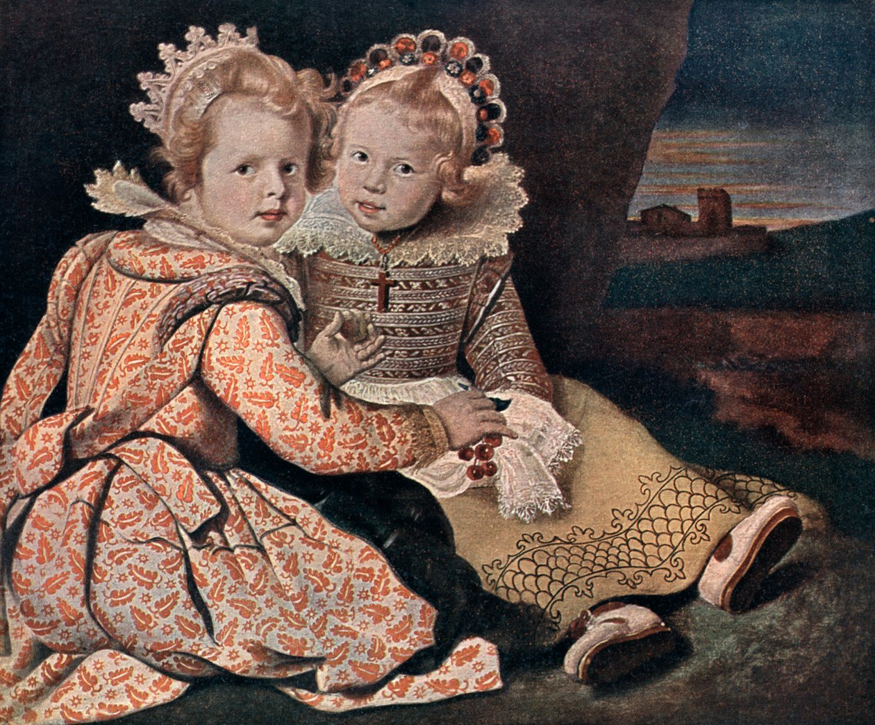 Malerens døtre, 1600-tallet 1910. af Paul De Vos