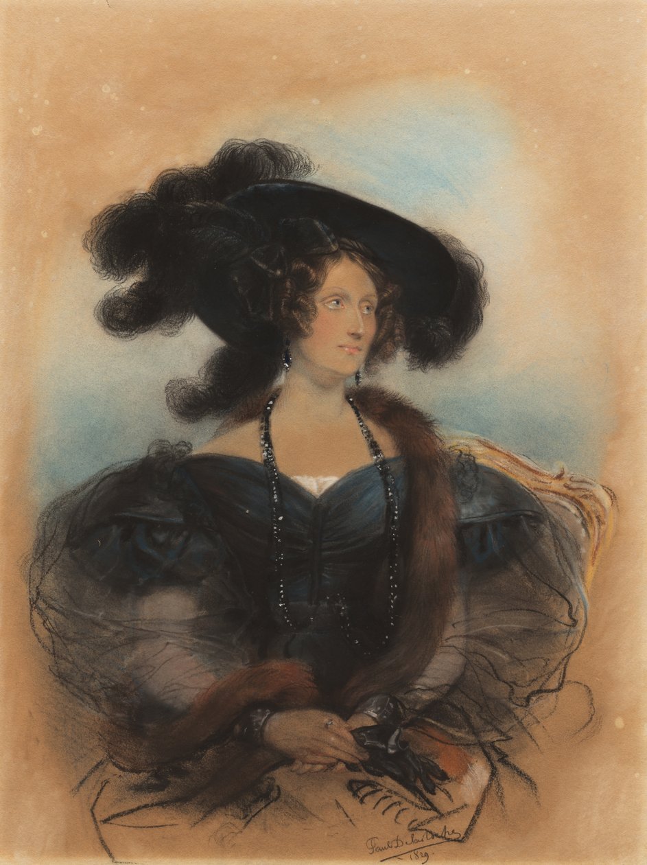 Jane Jarvis af Paul Delaroche