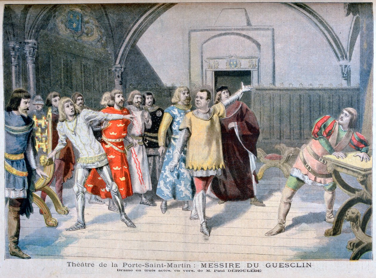 Messire du Guesclin, Porte Saint-Martin Theatre, 1895 af Paul Deroulede