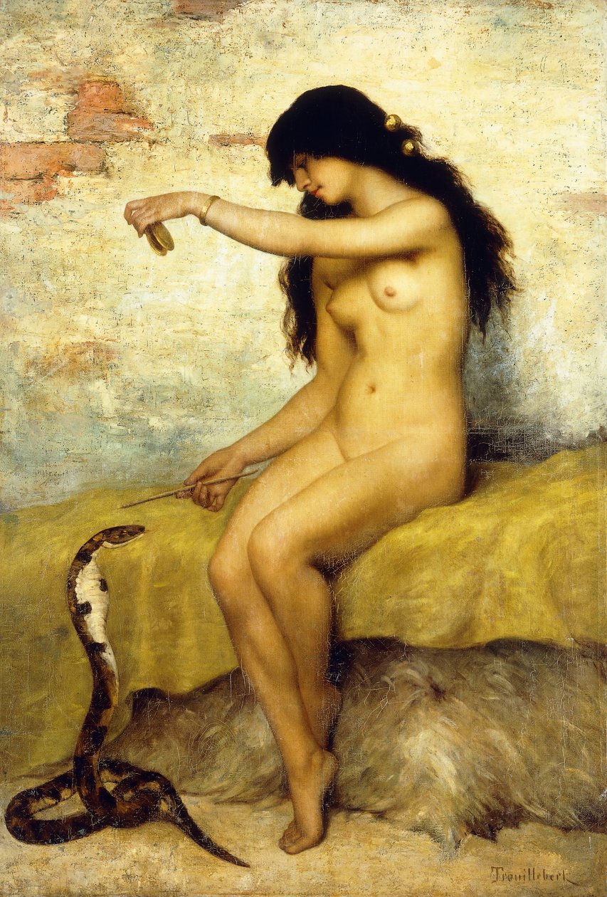 Slangetæmmeren, af Paul Desire Trouillebert