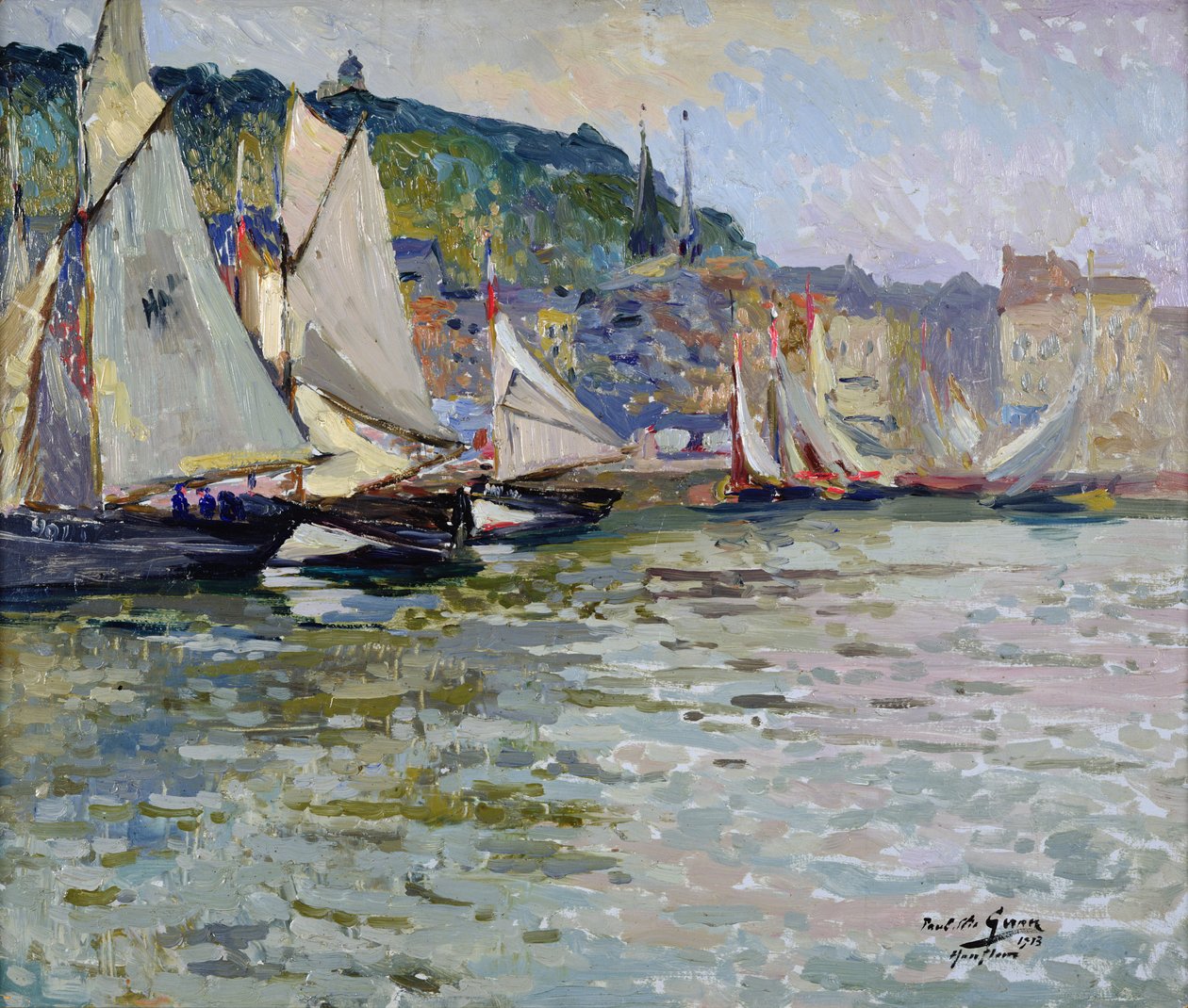 Honfleur af Paul Elie Gernez