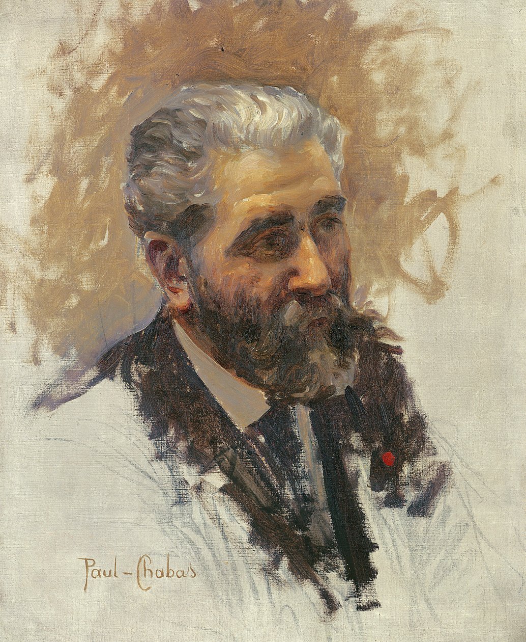Jose Maria de Heredia (1842-1905) 1895 af Paul Emile Chabas