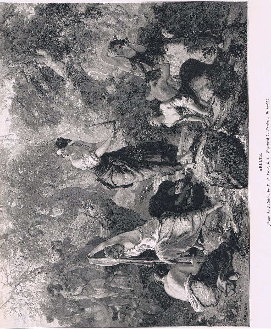 Arlete, fra The Magazine of Art 1893, Cassell and Company af Paul Falconer Poole