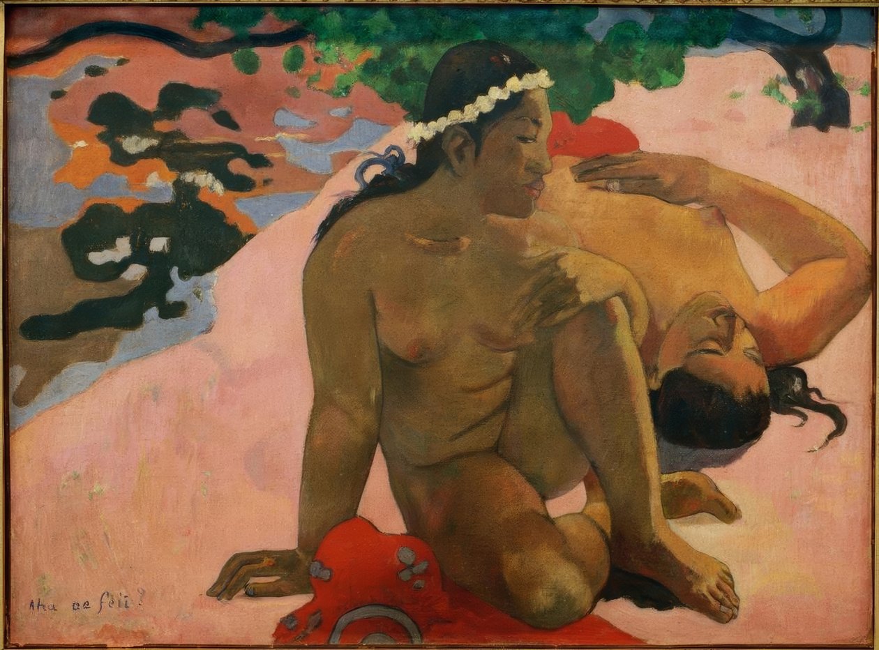 Aha oe feii? af Paul Gauguin