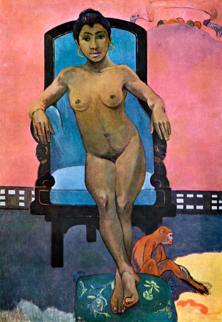 ઐAt Judith fra din bog vil gå til den fe Annah, 12 19. af Paul Gauguin