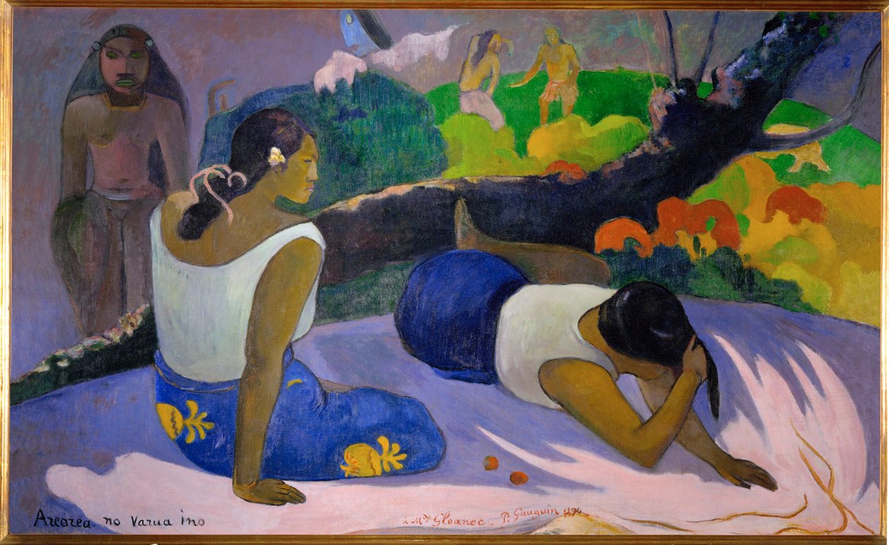Arearea no vareua ino (olie på lærred) af Paul Gauguin